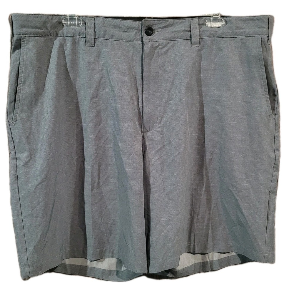 Reebok Golf Performance Shorts Size 46 x 9 Medium Gray Pockets Outdoors Stretch